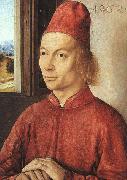 Dieric Bouts Portrait of a Man oil